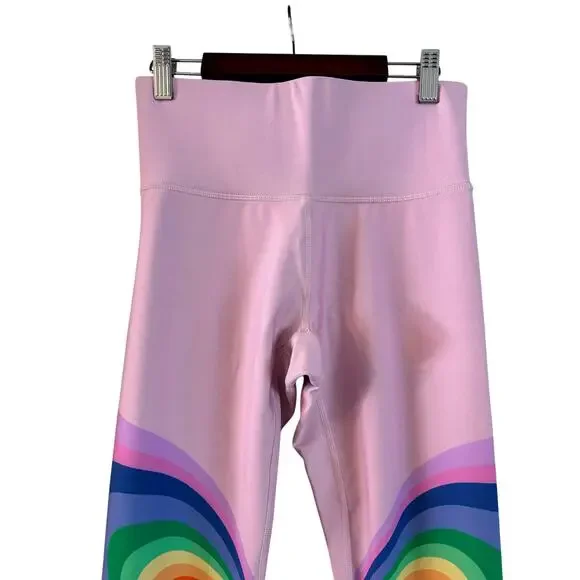 NWT Terez Women’s Psychedelic Butterfly Duoknit Leggings Pink Size Small - Picture 3 of 7